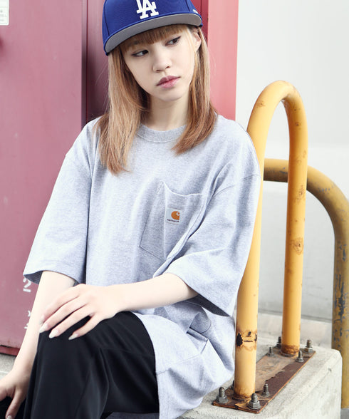 H163 / 着用サイズ:M Heather Grey